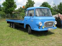 Kleintransporter  Barkas  B 1000 als Abschleppwagen aus dem Landkreis M�rkisch-Oderland, Paaren/Brandenburg [01.06.2009]