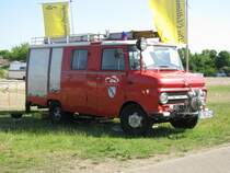 Lkw Opel  Blitz , Ger�tewagen der Feuerwehr aus Berlin, Paaren/Brandenburg 01.06.2009