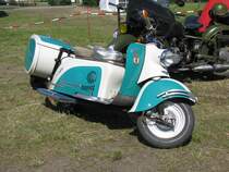 Motorroller  Berlin  mit Anh�nger, Paaren/Brandenburg 01.06.2009