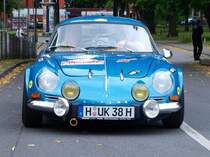 Renault Alpine A110, Baujahr 1974, 124 PS, gesehen am 11.07.2009 in Aachen bei der Rallye  2000km durch Deutschland .

