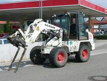 Ahlmann Radlader mit angebauter Hubgabel am 27.06.2009 in Walldorf
