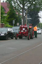 Der Universal 650 stand auf der Bornaischen Stra�e in der n�he des AGRA Gel�ndes