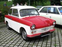 Im besten Zustand prsentiert sich dieser Trabant 600 in Johnsdorf, 11.08.07