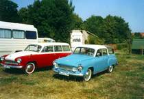 Wartburg 311/5 + 311-1000 in Rottelsdorf, 10.08.03