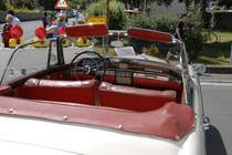 Cockpit eines Mercedes Benz 220 S Cabrio anl. der Fladungen Classics 2009