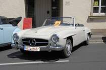 Mercedes 190 SL ausgestellt bei den Fladungen Classics 2009