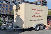 =Kühlanhänger der BAUERNKATE HAMBURG, eingesetzt zum Hamburger Hafengeburtstag im Mai 2024