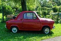 Vespa 400 von Piaggio. Der niedliche Kleinwagen wurde von 1957-1961 gebaut. 12.8.2007