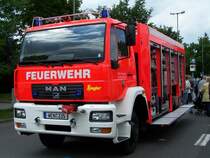 Rstwagen der Freiwilligen Feuerwehr Weiden.
Aufgenommen am 12.6.2005.