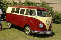 VW T1 steht bei den Fladungen Classics 2009