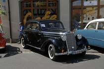 Mercedes Benz 170 Sb, Bj. 1953, gl�nzt bei den Fladungen Classics 2009