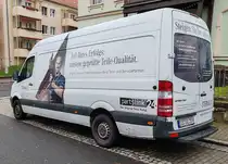 =MB Sprinter von STERN-AUTO Teileexpress steht im Dezember 2024 in Wilsdruff