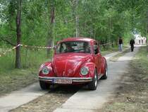 Pkw VW ....  K�fer  aus dem Landkreis Prignitz beim 11. Perleberger Oldtimer- und Milit�rfahrzeugtreffen, Flugplatz Perleberg 12.07.2009