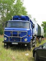 Lkw L 60 mit Spezialaufbau aus dem landkreis Teltow-Fl�ming beim 11. Perleberger Oldtimer- und Milit�rfahrzeugtreffen, Flugplatz Perleberg 12.07.2009