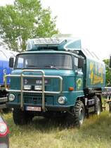 Lkw L 60 mit Spezialaufbau aus dem Landkreis Havelland beim 11. Perleberger Oldtimer- und Milit�rfahrzeugtreffen, Flugplatz Perleberg 12.07.2009