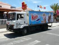 30.06.09,NISSAN in El Castillo de la Caleta de Fuste auf Fuerteventura.