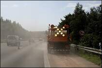 Das kehren kann eine staubige Angelegenheit sein....