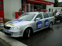Skoda Octavia Combi Tour de France 2009. Begleitfahrzeug von Radio France. Aufgenommen am 17.07.2009 in Colmar. Weitere Skoda-Fotos findet Ihr auf modellauto-bilder.de. Ich w�rde mich freuen, wenn ihr auch meine Skoda-Modellauto-Homepage auf www.skoda-modelle.de besucht.