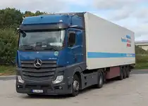 =MB Actros der Spedition WOHLERT aus Bollingstedt, 10-2024
