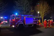 DLRG Maintal Magirus Rüstwagen am 16.01.25 bei einer Übung in Maintal