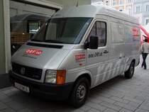 LT35 des ORF-O� macht anl�sslich der  Italienischen-Wochen  in Ried i.I. Halt; 090710