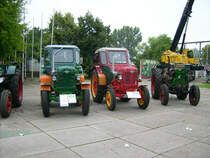 2 restaurierte famulus zur Sonderschau im Agra Park Markkleeberg