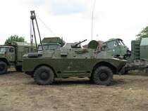 Sch�tzenpanzer SPW 40 P 2 beim 11. Perleberger Oldtimer- und Milit�rfahrzeugtreffen, Flugplatz Perleberg 12.07.2009