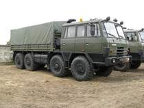 Lkw TATRA 815 als Mitit�rfahrzeug beim 11. Perleberger Oldtimer- und Milit�rfahrzeugtreffen, Flugplatz Perleberg 12.07.2009