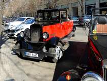  Nobelkarossen  in der Innenstadt von Prag; 250322 