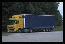 Dieser VOLVO FH 400PS Euro5 der WABERER´S steht auf dem Rasthof Sauerland-Ost.