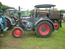 Lanz Bulldog stand auf der groen Wiese im AGRA Park markkleeberg