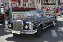 MB Cabrio bei den Fladungen Classics 2009 ausgestellt