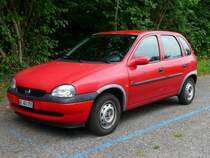 Opel Corsa  BE 463255 .. Bild vom 12.07.2009