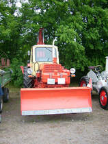 Auch ein Russenbagger vom TYP EO 2621 war beim Bulldogtreffen im AGRA Park vertrehten