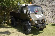 einer der zahlreichen Unimogs bei den Fladungen Classics 2009