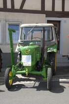 John Deere Lanz, 20 PS, steht bei den Fladungen Classics 2009