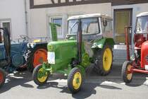 John Deere Lanz, 20 PS, steht bei den Fladungen Classics 2009
