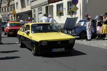 Opel Kadett GT/E rollt durch Fladungen anl. der Fladungen Classics 2009