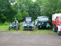 LAnz Ackerluft, Lanz Eiler und eine S4000Z beim Bulldogtreffen im AGRA Park
