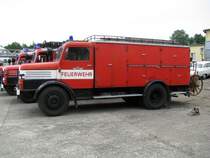 Lkw S 4000-1 SKW 14 der FEUERWEHR beim Museumsfest des Blaulichtmuseums in Beuster 22.07.2009
