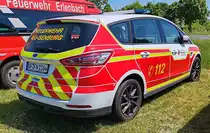 =Ford Kuga der Feuerwehr NEU-ISENBURG, abgestellt auf dem Parkplatz der 2025er Rettmobil in Fulda