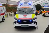 Österreichisches Rotes Kreuz Ford Transit KTW am 16.05.25 auf der Rettmobil in Fulda