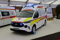 Österreichisches Rotes Kreuz Ford Transit KTW am 16.05.25 auf der Rettmobil in Fulda