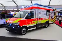 MAN TGE RTW am 16.05.25 auf der Rettmobil in Fulda