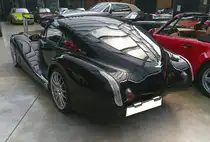 Heckansicht eines Morgan Aeromax aus dem Jahr 2010. Classic Remise Düsseldorf am 09.06.2025.