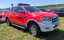 =Ford Ranger als Kommandowagen der Feuerwehr Markt GOLDBACH, gesehen auf dem Parkplatz der 2025er Rettmobil in Fulda