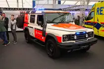 Die Joahnniter INEOS Grenadier am 16.05.25 auf der Rettmobil in Fulda