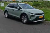 Skoda Elroq 60, stand am Wegesrand. 06.2025