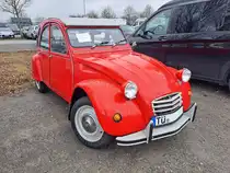 Citroen 2CV von 1988 am 28.02.2025 auf dem Besucherparkplatz der Retr Classics 