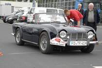 Triumph TR4 als Teilnehmer der DMV-Classic-Tour  Rund um Fulda  am 07.06.2009
